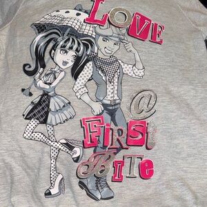 Monster High “Love @ First Bite” Shirt (Vintage & Rare Find)